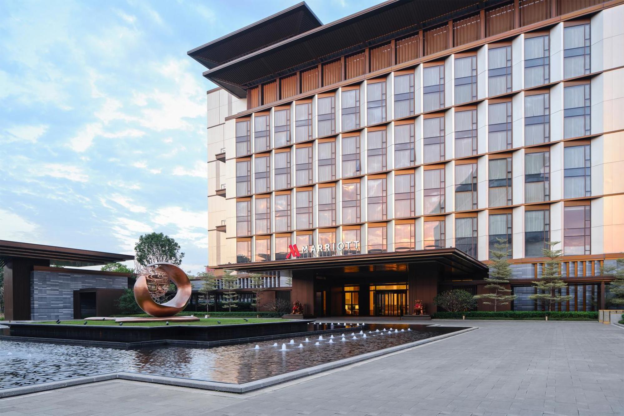 Guangzhou Marriott Hotel Baiyun Εξωτερικό φωτογραφία